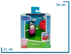 PEPPA PIG FRIENDS ZOE ZEBRA FIGURA CON ACCESORIO