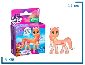 MY LITTLE PONY SUNNY STARSCOUT FIGURA CRISTALINA 6CM