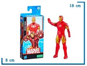 MARVEL IRON MAN FIGURA SEMI ARTICULADA 14CM EN CAJA