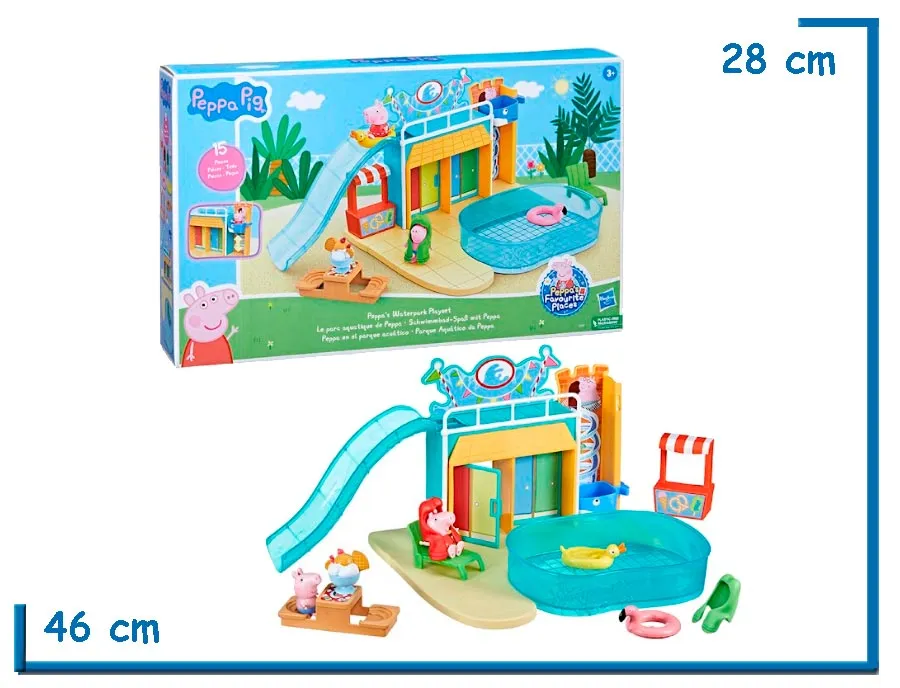 PEPPA PIG PEPPA EN EL PARQUE ACUATICO PLAYSET