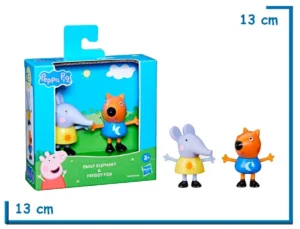 PEPPA PIG EMILY ELEPHANT & FREDDY FOX 2-FIGURE PACK