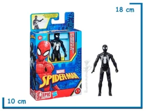SPIDER-MAN SYMBIOTE SUIT SPIDER-MAN EPIC HERO SERIES 11CM