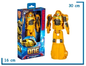 TRANSFORMERS ONE BUMBLEBEE B-127 FIGURA 28CM TRANSFORMABLE