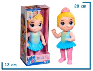 BABY ALIVE PRINCESS BALLERINA RUBIA