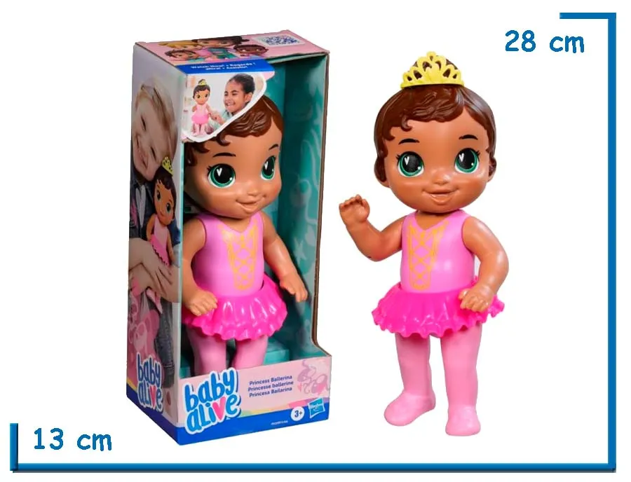 BABY ALIVE PRINCESS BALLERINA CASTAÑA