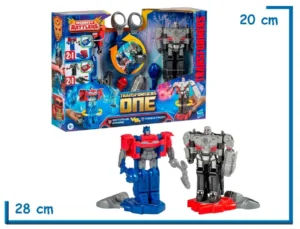 TRANSFORMERS ONE OPTIMUS PRIME VS MEGATRON 2-PACK ROBOT BATTLERS