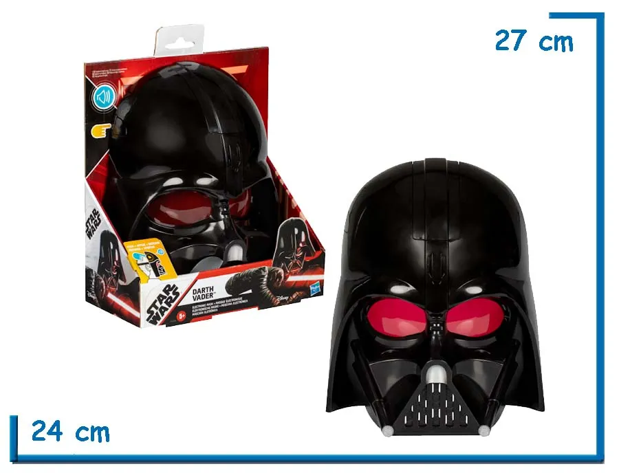 STAR WARS DARTH VADER ELECTRONIC MASK CON SONIDO