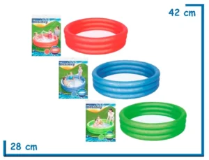 BESTWAY PILETA 3 ANILLOS GRANDE 152 X 30CM