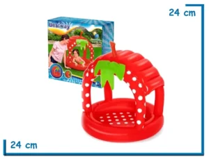 BESTWAY PILETA CON TECHO FRUTILLA 91 X 91 X 91CM