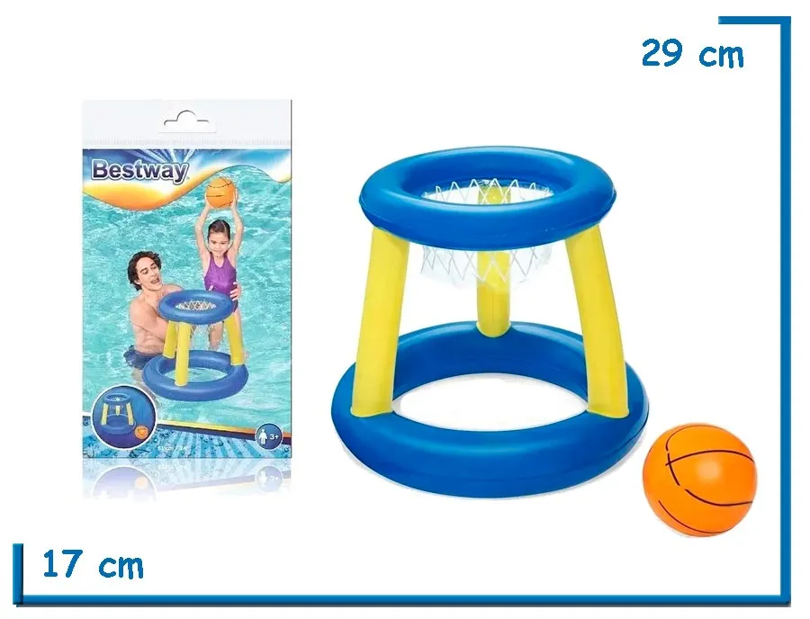 BESTWAY SET DE JUEGO BASKETBALL PARA PILETA