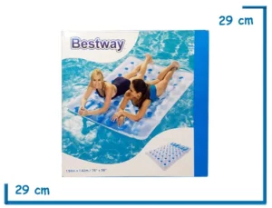 BESTWAY COLCHONETA DOBLE EN CAJA