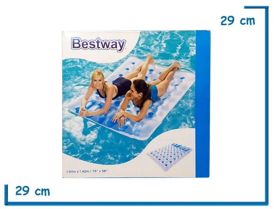 BESTWAY COLCHONETA DOBLE EN CAJA