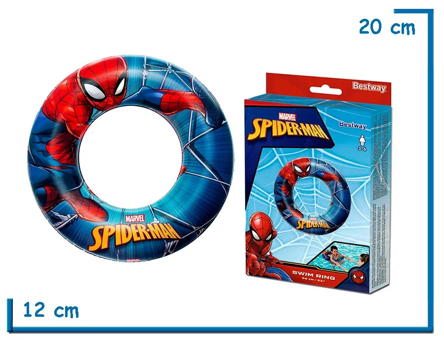 BESTWAY SPIDER-MAN SALVAVIDAS 56CM