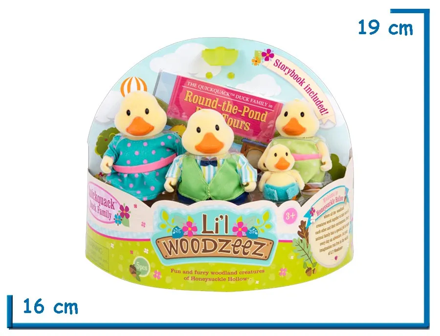 LIL WOODZEEZ FAMILEEZ QUICKQUACK DUCK FAMILY