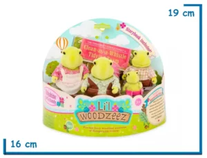LIL WOODZEEZ FAMILEEZ TIDYSHINE TURTLE FAMILY