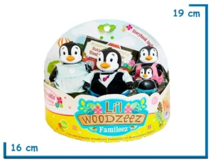LIL WOODZEEZ FAMILEEZ TODDLEWADDLE PENGUIN FAMILY