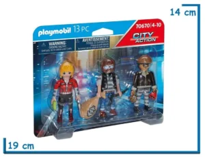 PLAYMOBIL SET FIGURAS LADRONES