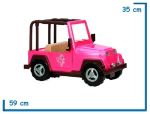 OUR GENERATION VEHICULO 4X4 ROSA