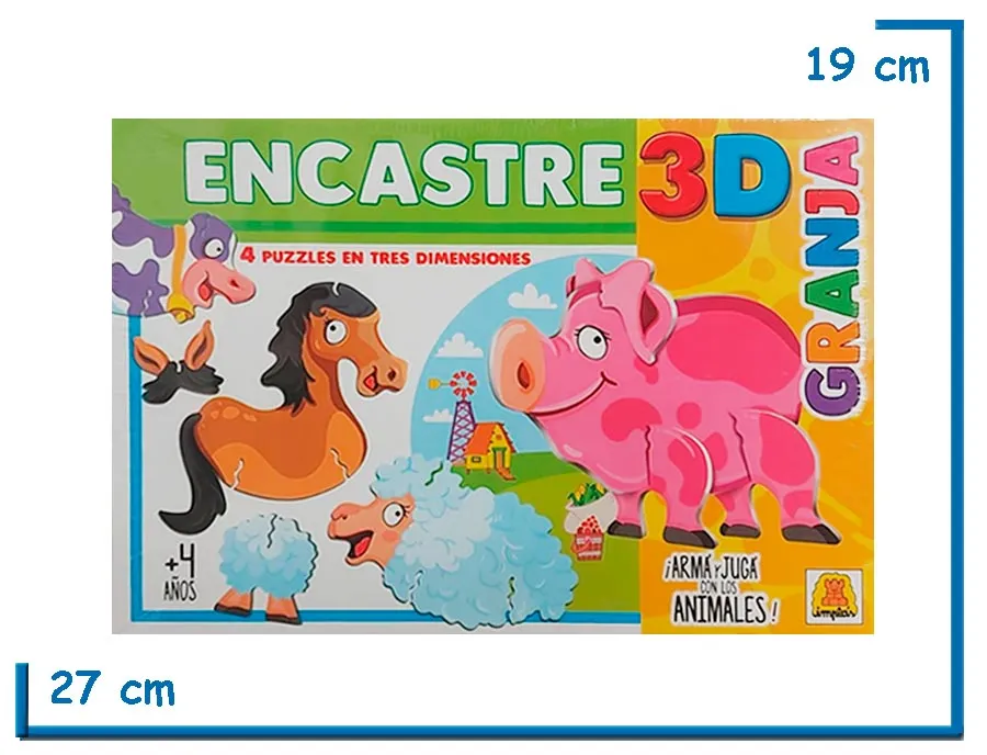 ENCASTRE 3D GRANJA
