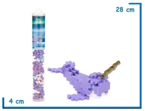 PLUS-PLUS NARWHAL ROMPECABEZAS 3D 100PZS