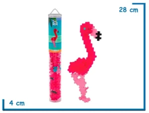 PLUS-PLUS FLAMINGO ROMPECABEZAS 3D 100PZS