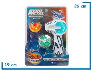 GYRO METAL TROMPO SUPER SPIN CELESTE
