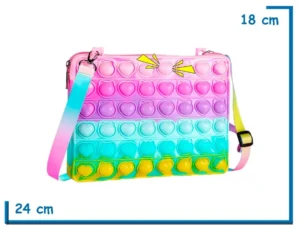 CUTIE LIFE BOLSO 6 COLORES DE SILICONA ANTIESTRES