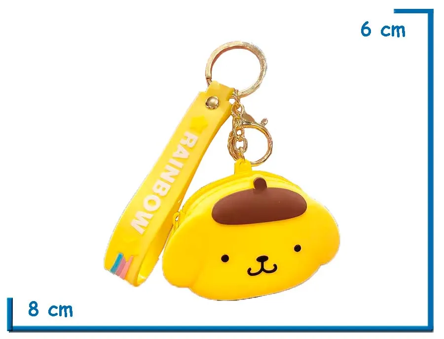 CUTIE LIFE LLAVERO POMPOMPURIN CON CIERRE