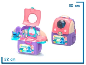 STITCH 2 IN 1 BEAUTY BACKPACK PLAYSET CON ACCESORIOS