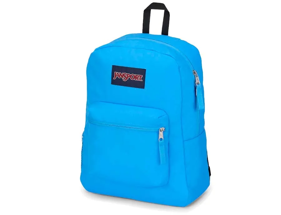 MOCHILA JANSPORT CROSS TOWN BLUE NEON