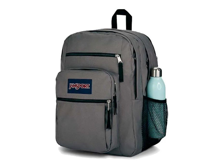 MOCHILA JANSPORT BIG STUDENT GRAPHITE GREY
