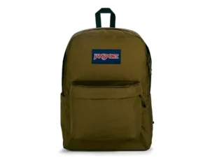 MOCHILA JANSPORT CROSS TOWN PLUS ARMY GREEN