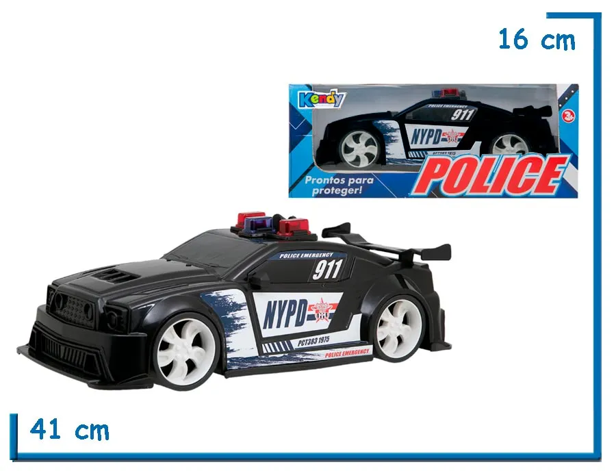 KENDY AUTO POLICIA DEPORTIVO NEGRO