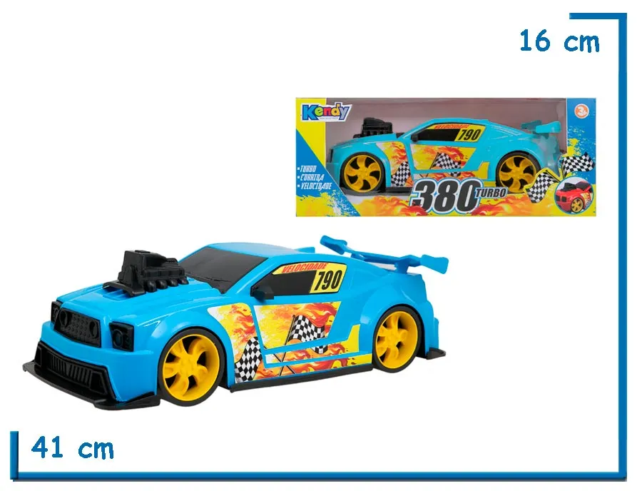 KENDY AUTO 380 TURBO DEPORTIVO CELESTE