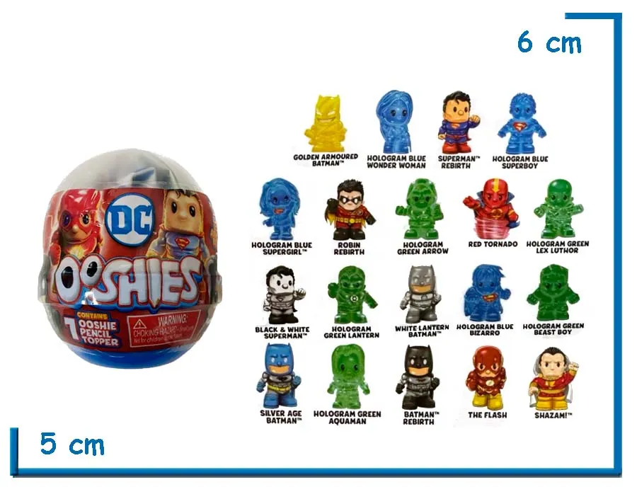 OOSHIES DC CAPSULA FIGURA SORPRESA