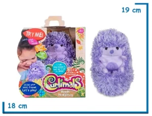 CURLIMALS HIGGLE HEDGEHOG ERIZO VIOLETA SONIDO Y MOVIMIENTO