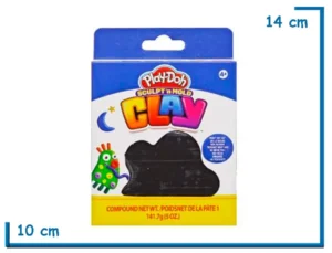 PLAY-DOH SCULPT N MOLD CLAY NEGRA 140G