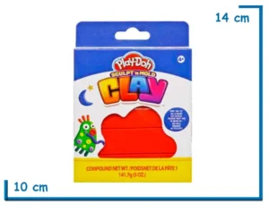 PLAY-DOH SCULPT N MOLD CLAY ROJA 140G