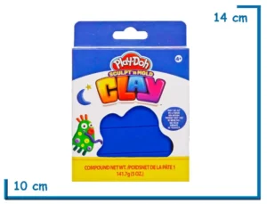 PLAY-DOH SCULPT N MOLD CLAY AZUL 140G