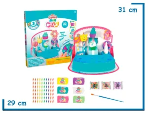 PLAY-DOH AIR CLAY CRUNCHY CLAY CAFE PACK