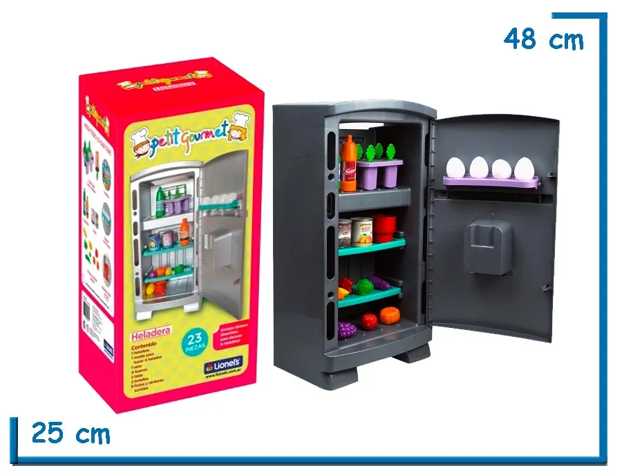 PETIT GOURMET HELADERA CON ACCESORIOS