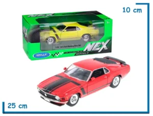 WELLY 1.24 1970 FORD MUSTANG BOSS 302