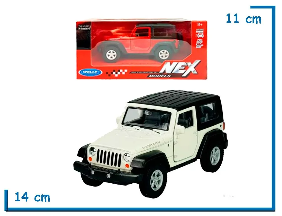 WELLY 1.36 JEEP WRANGLER RUBICON