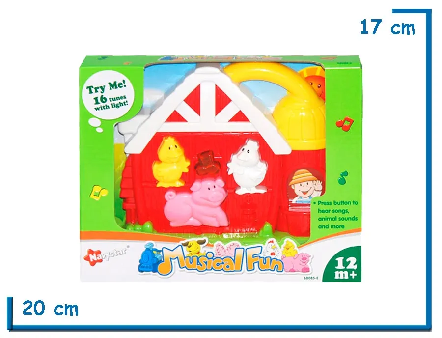 NAVYSTAR MUSICAL FUN GRANJA LUZ Y SONIDO