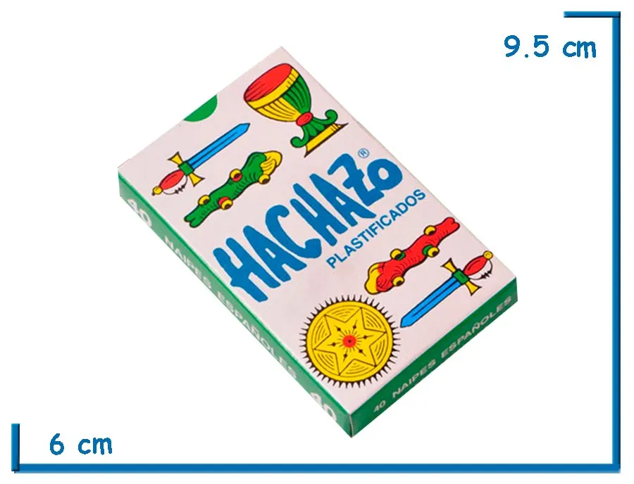 NAIPES ESPAÑOLES HACHAZO X 40