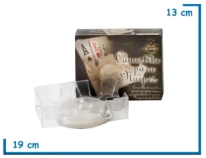 CANASTITA PARA NAIPES GIRATORIA