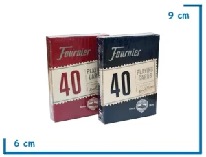 NAIPES POKER X55 FOURNIER 40