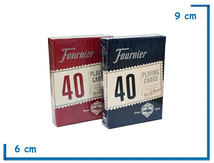 NAIPES POKER X55 FOURNIER 40