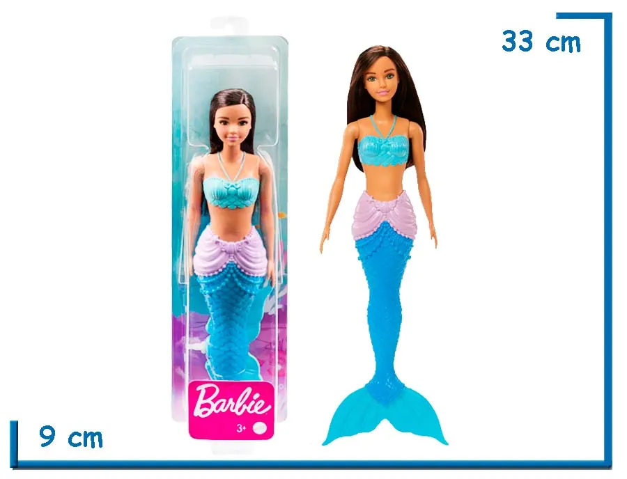 BARBIE DREAMTOPIA MU¥ECA SIRENA CELESTE