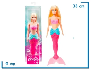 BARBIE DREAMTOPIA MU¥ECA SIRENA ROSA